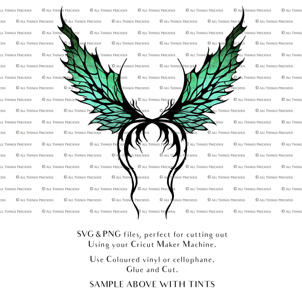 SVG, PNG Clipart, Fairy Wings, for Cricut and Silhouette Machine. Cut out and make your own real fairy wings. For Costumes, Halloween, Cosplay Wings, Adult Wings, Child size wings. Use them for Wedding invitations, sublimation print  or decorations.