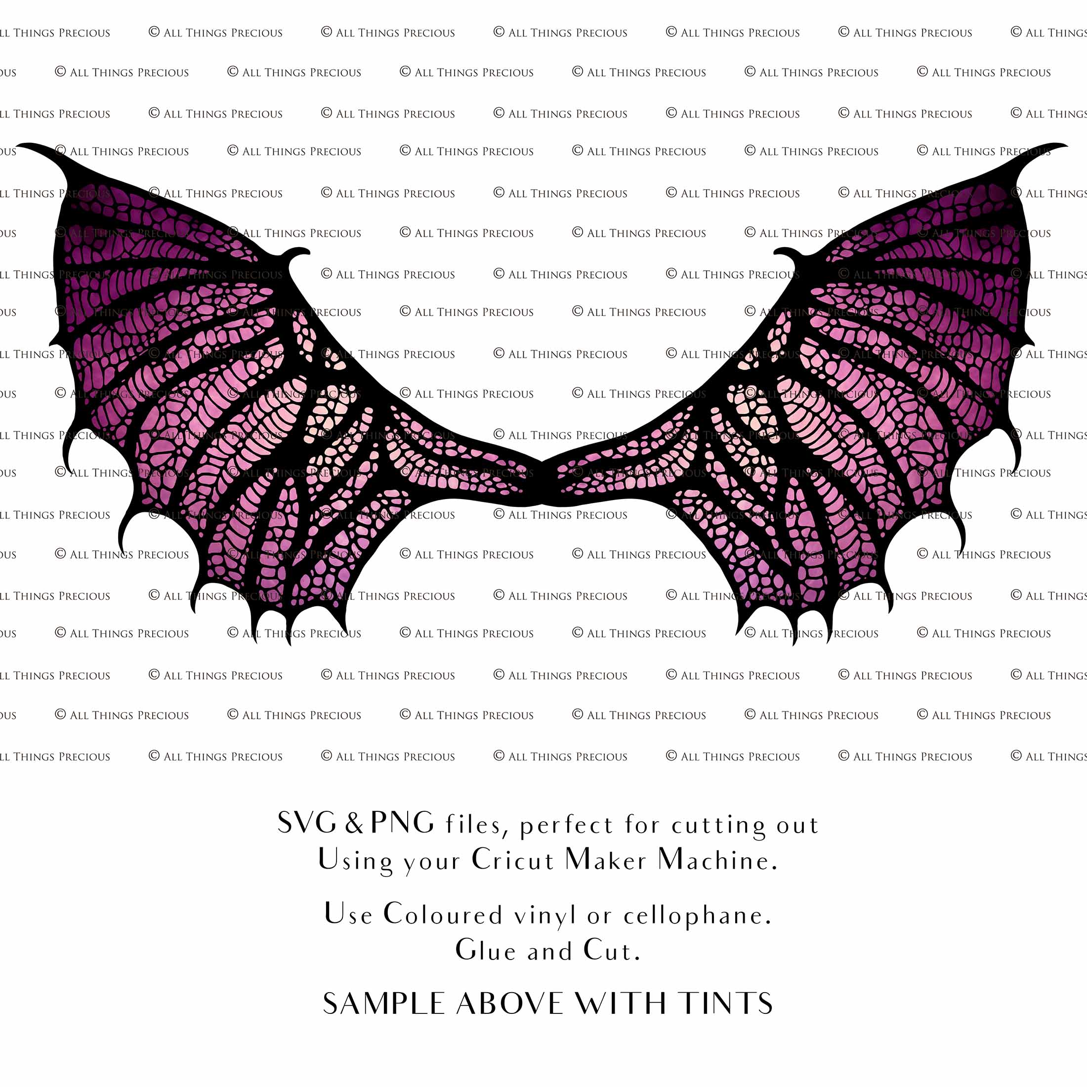 SVG & PNG Fairy Wing files for Cricut or Silhouette Cameo Cutting Machine. To create wearable fairy wings, in adult or children sizes.  Use this graphic design for Halloween Costumes, Fantasy or Cosplay or photography. Use as prints in weddings, engagements or baby shower invitations. for you to cut and assemble. 