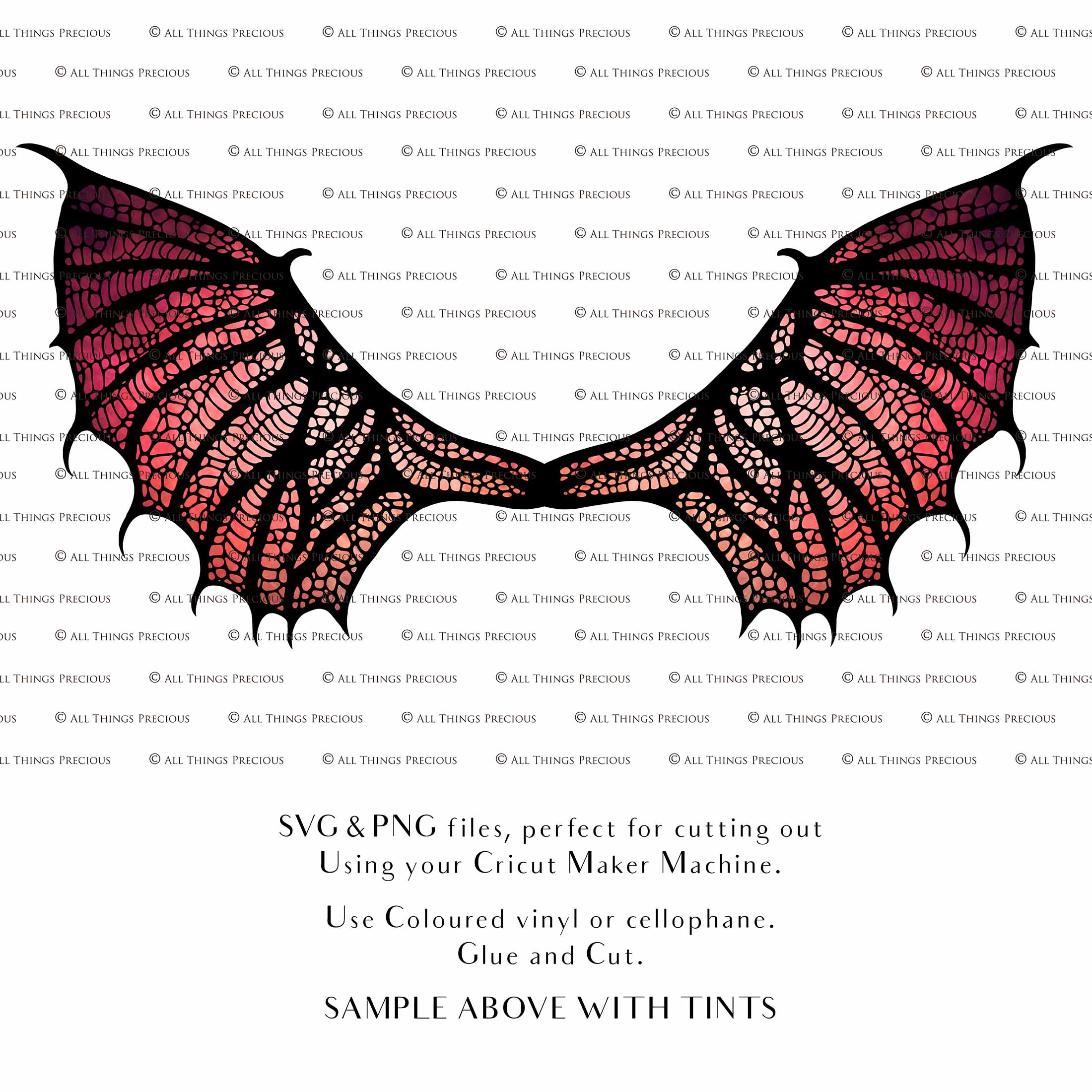 SVG & PNG Fairy Wing files for Cricut or Silhouette Cameo Cutting Machine. To create wearable fairy wings, in adult or children sizes.  Use this graphic design for Halloween Costumes, Fantasy or Cosplay or photography. Use as prints in weddings, engagements or baby shower invitations. for you to cut and assemble. 