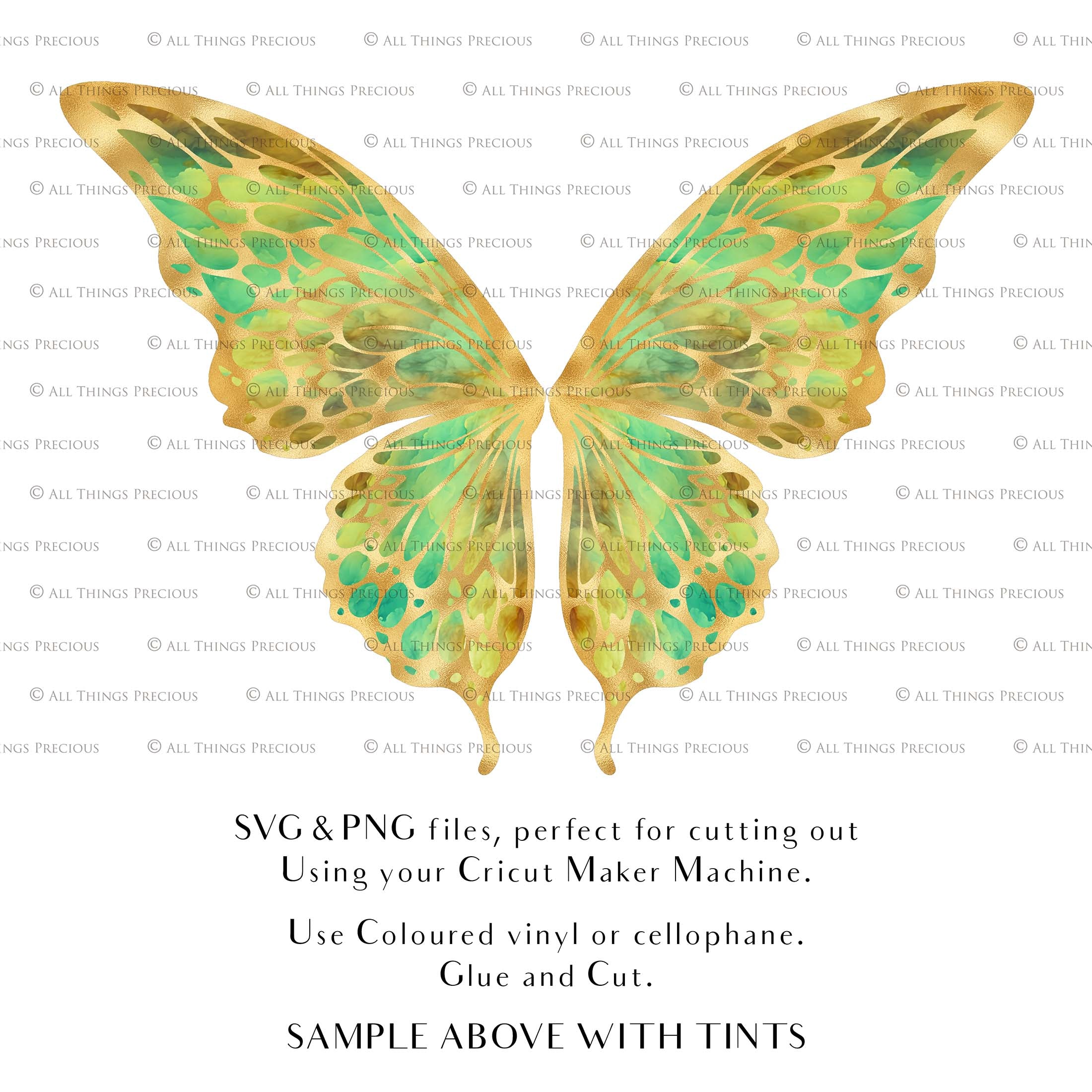 SVG, PNG Clipart, Fairy Wings, for Cricut and Silhouette Machine. Cut out and make your own real fairy wings. For Costumes, Halloween, Cosplay Wings, Adult Wings, Child size wings. Use them for Wedding invitations, sublimation print or decorations.