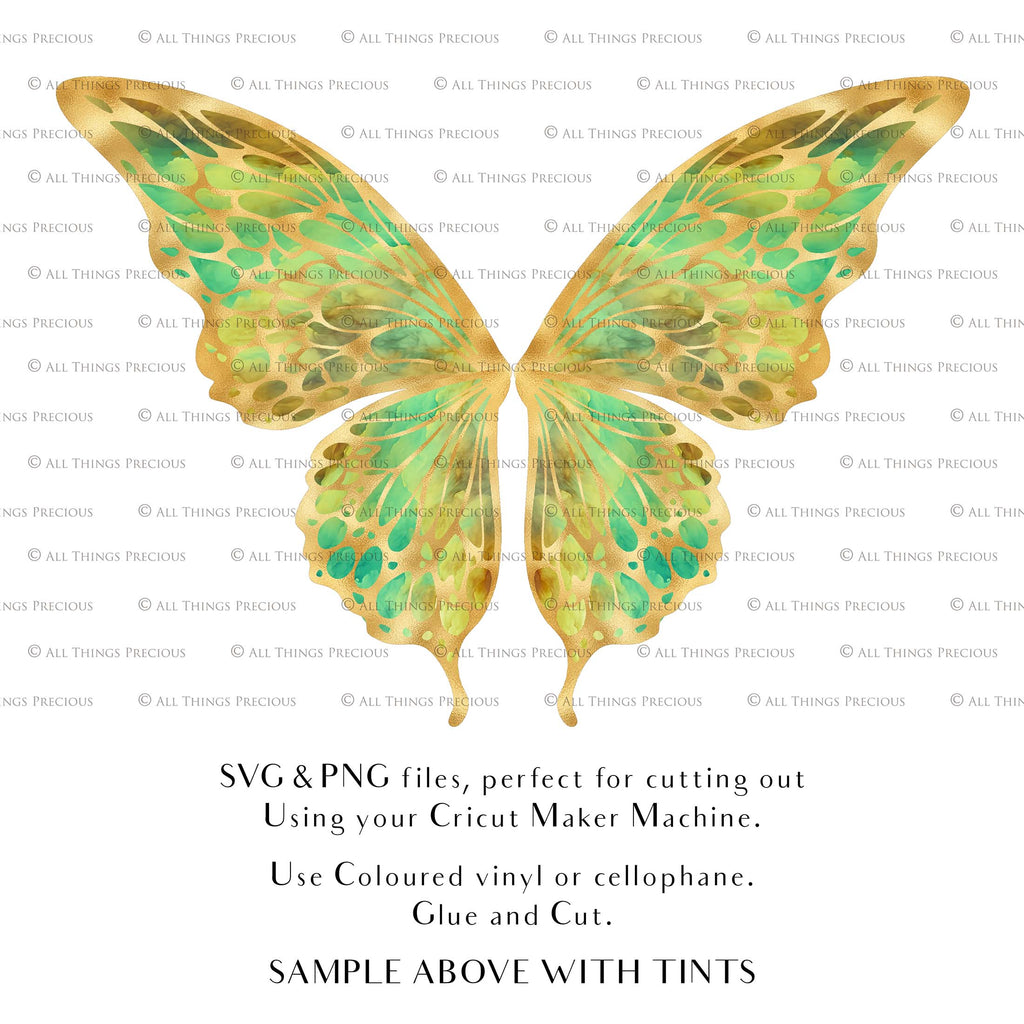 SVG, PNG Clipart, Fairy Wings, for Cricut and Silhouette Machine. Cut out and make your own real fairy wings. For Costumes, Halloween, Cosplay Wings, Adult Wings, Child size wings. Use them for Wedding invitations, sublimation print or decorations.