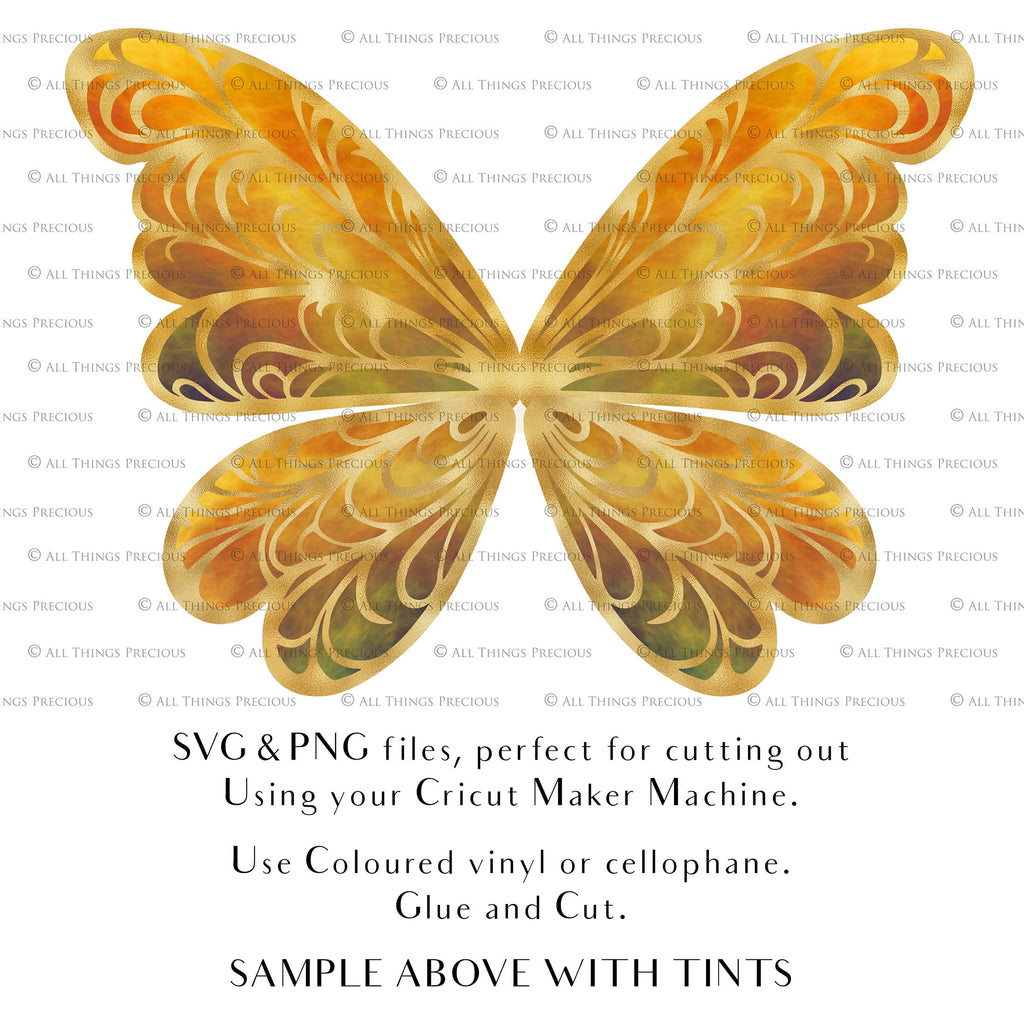 SVG, PNG Clipart, Fairy Wings, for Cricut and Silhouette Machine. Cut out and make your own real fairy wings. For Costumes, Halloween, Cosplay Wings, Adult Wings, Child size wings. Use them for Wedding invitations, sublimation print or decorations.