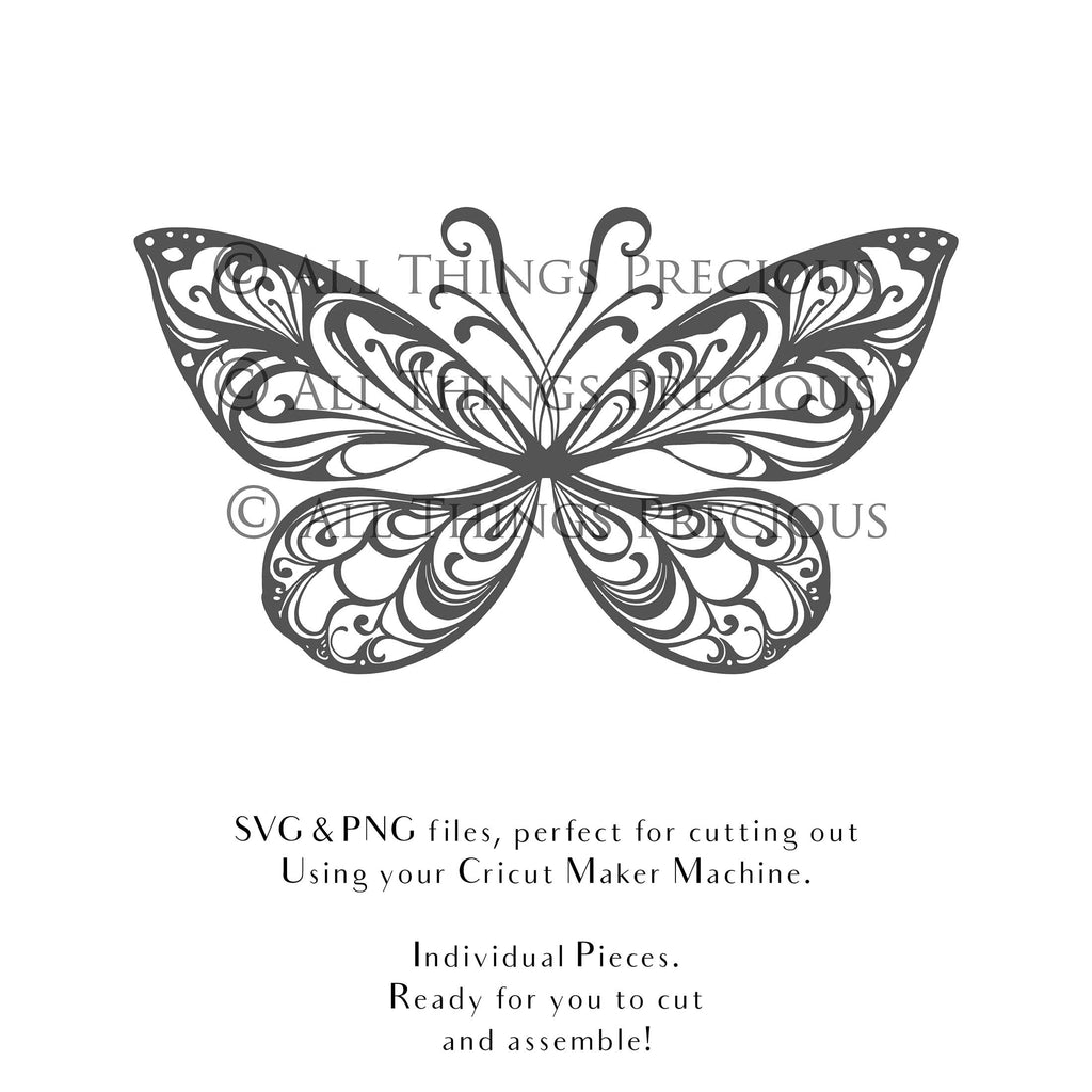 SVG & PNG Fairy/Angel Wing files for Cricut, Silhouette Cameo and other Cutting Machines. Create wearable fairy wings, all sizes. Perfect for Halloween Costumes, Fantasy, Cosplay, Photography. Prints, Wedding, Engagement, Baby Shower invitations, Sublimation Printing, Clip Art and more. Cut and assemble. ATP Textures.