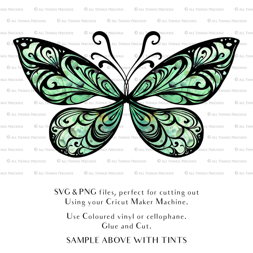 SVG & PNG Fairy/Angel Wing files for Cricut, Silhouette Cameo and other Cutting Machines. Create wearable fairy wings, all sizes. Perfect for Halloween Costumes, Fantasy, Cosplay, Photography. Prints, Wedding, Engagement, Baby Shower invitations, Sublimation Printing, Clip Art and more. Cut and assemble. ATP Textures.