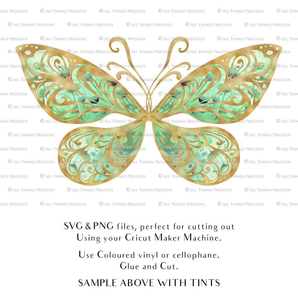 SVG & PNG Fairy/Angel Wing files for Cricut, Silhouette Cameo and other Cutting Machines. Create wearable fairy wings, all sizes. Perfect for Halloween Costumes, Fantasy, Cosplay, Photography. Prints, Wedding, Engagement, Baby Shower invitations, Sublimation Printing, Clip Art and more. Cut and assemble. ATP Textures.