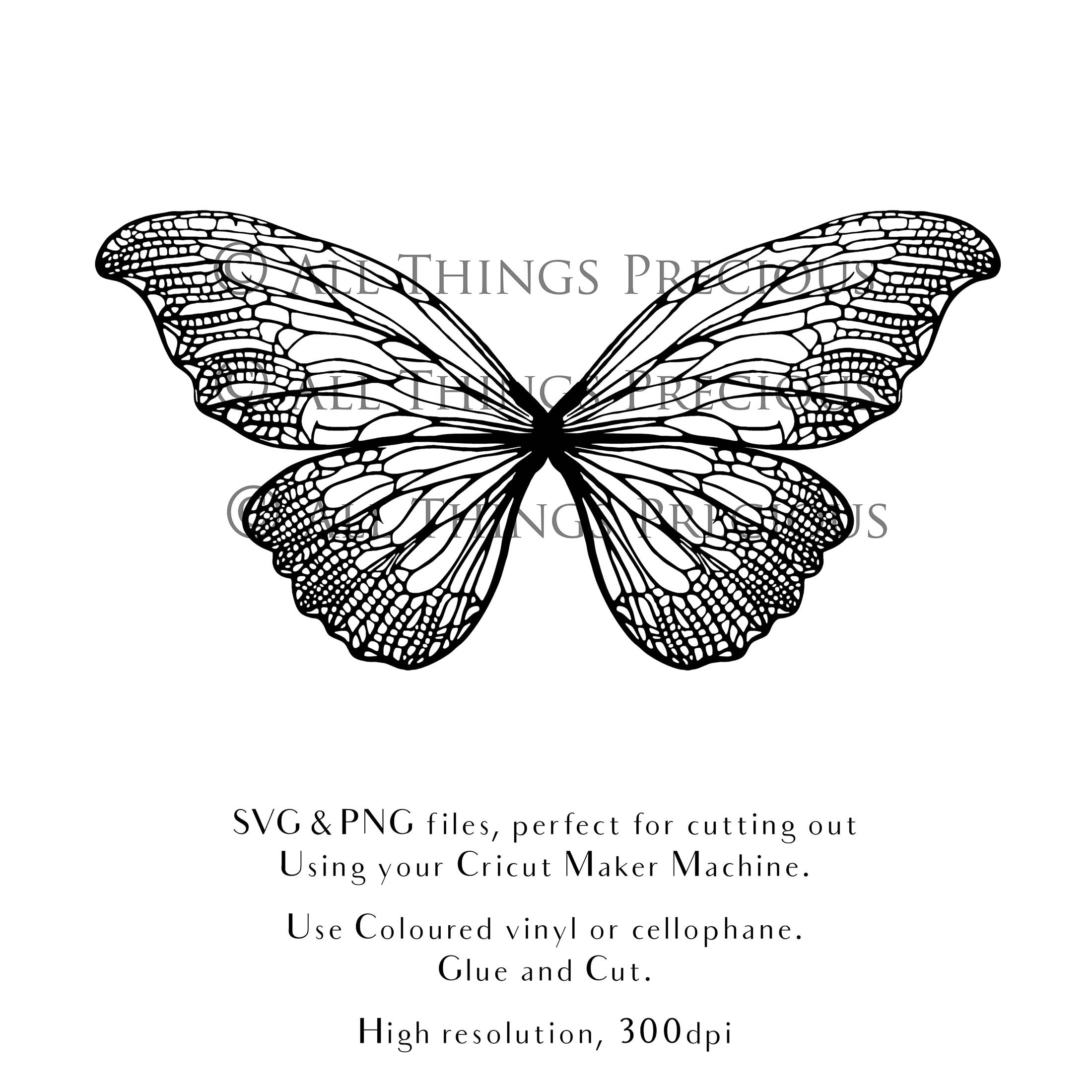 SVG & PNG Fairy/Angel Wing files for Cricut, Silhouette Cameo and other Cutting Machines. Create wearable fairy wings, all sizes. Perfect for Halloween Costumes, Fantasy, Cosplay, Photography. Prints, Wedding, Engagement, Baby Shower invitations, Sublimation Printing, Clip Art and more. Cut and assemble. ATP Textures.