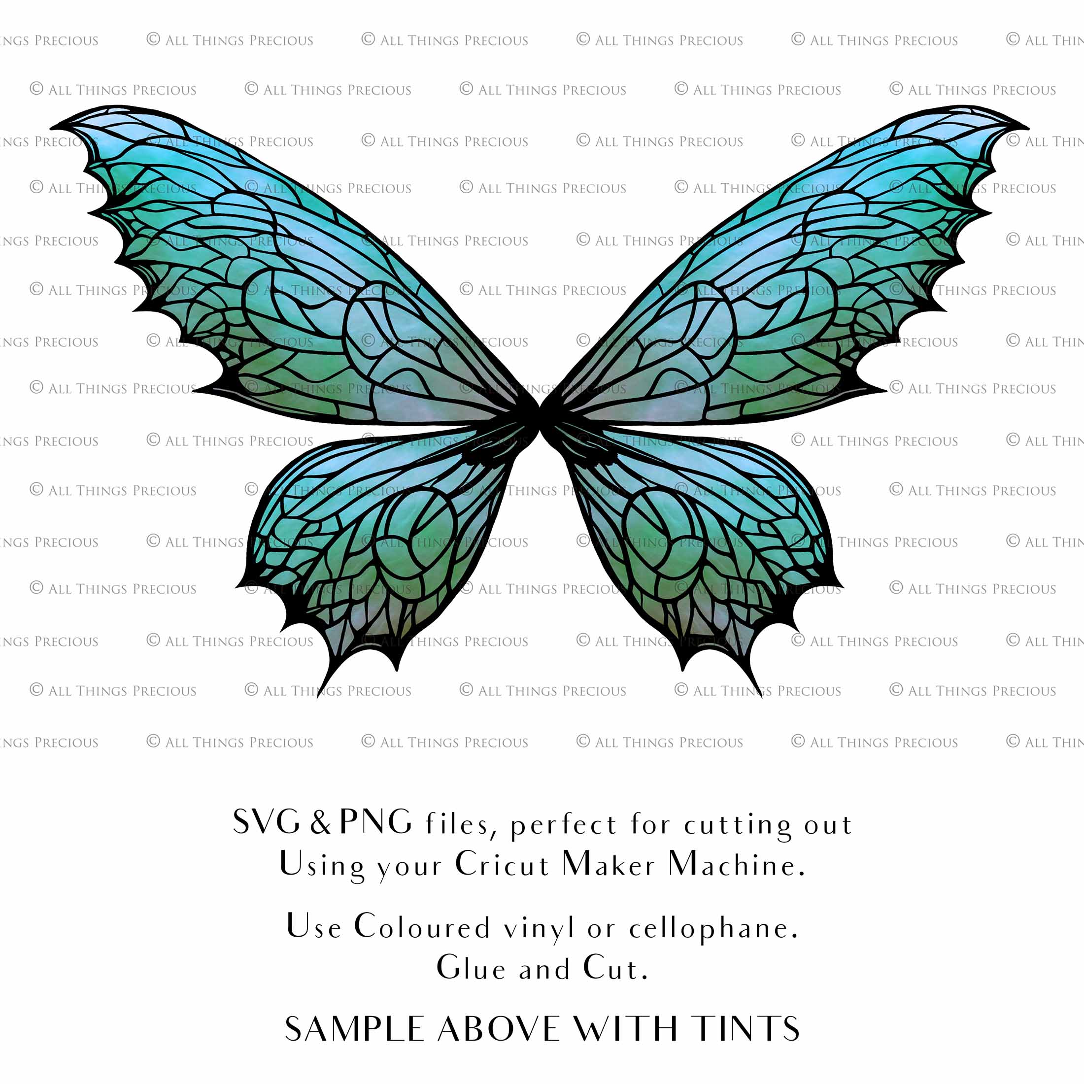 SVG & PNG Fairy/Angel Wing files for Cricut, Silhouette Cameo and other Cutting Machines. Create wearable fairy wings, all sizes. Perfect for Halloween Costumes, Fantasy, Cosplay, Photography. Prints, Wedding, Engagement, Baby Shower invitations, Sublimation Printing, Clip Art and more. Cut and assemble. ATP Textures.