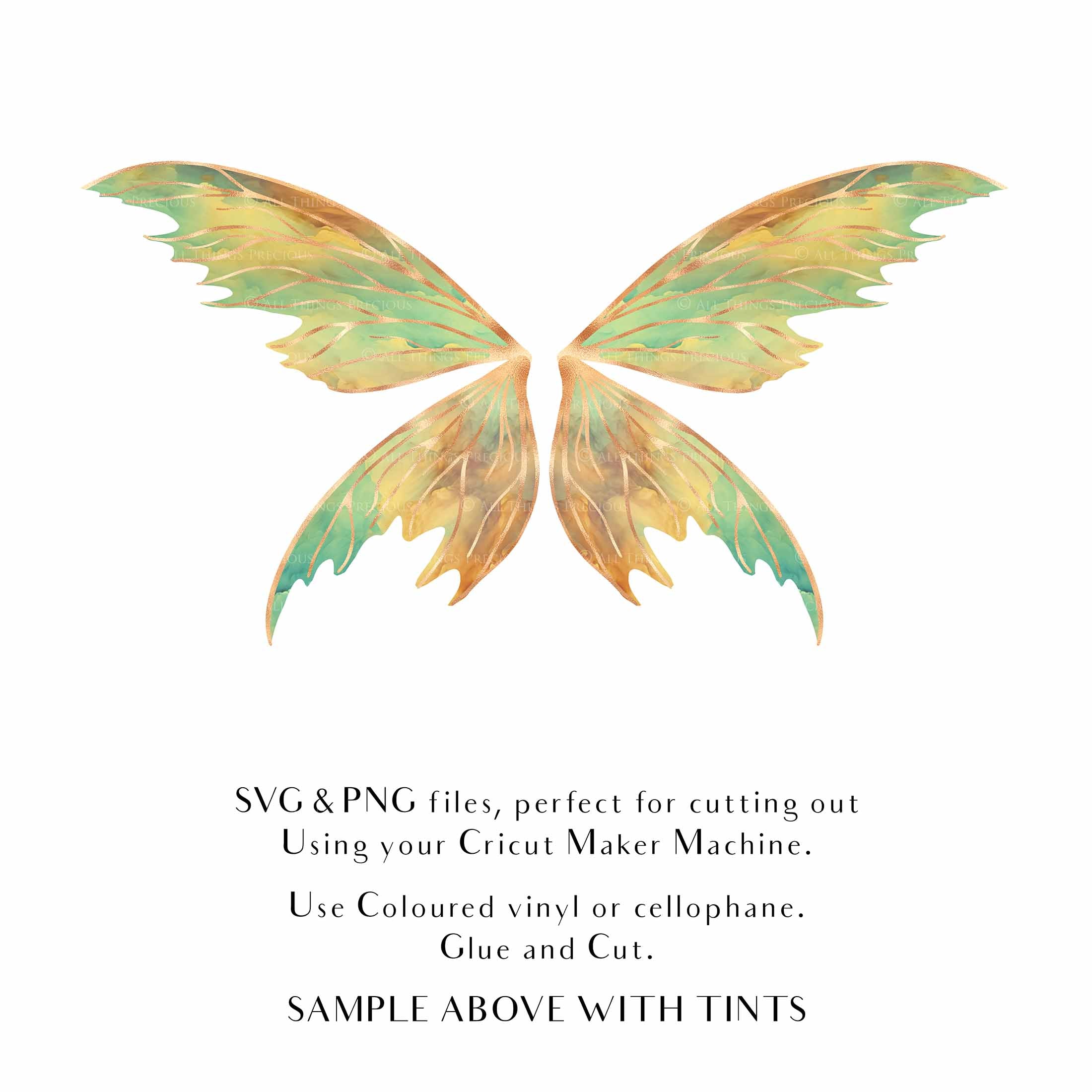 SVG & PNG Fairy/Angel Wing files for Cricut, Silhouette Cameo and other Cutting Machines. Create wearable fairy wings, all sizes. Perfect for Halloween Costumes, Fantasy, Cosplay, Photography. Prints, Wedding, Engagement, Baby Shower invitations, Sublimation Printing, Clip Art and more. Cut and assemble. ATP Textures.