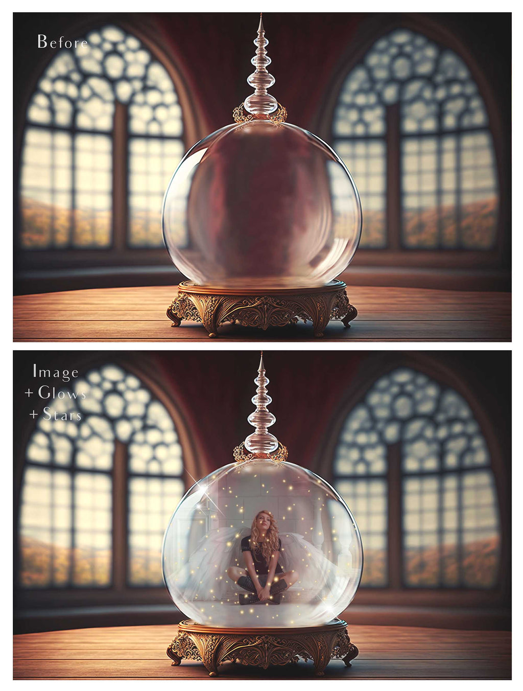 Digital Background with Snow Globe, snow flurries and a PSD Template included in the set.The globe is transparent, perfect for you to add your own images and retain the snow globe effect. This file is 6000 x 4000, 300dpi. High resolution. This is a DIGITAL product. Includes png overlay with the snow globe effect added.