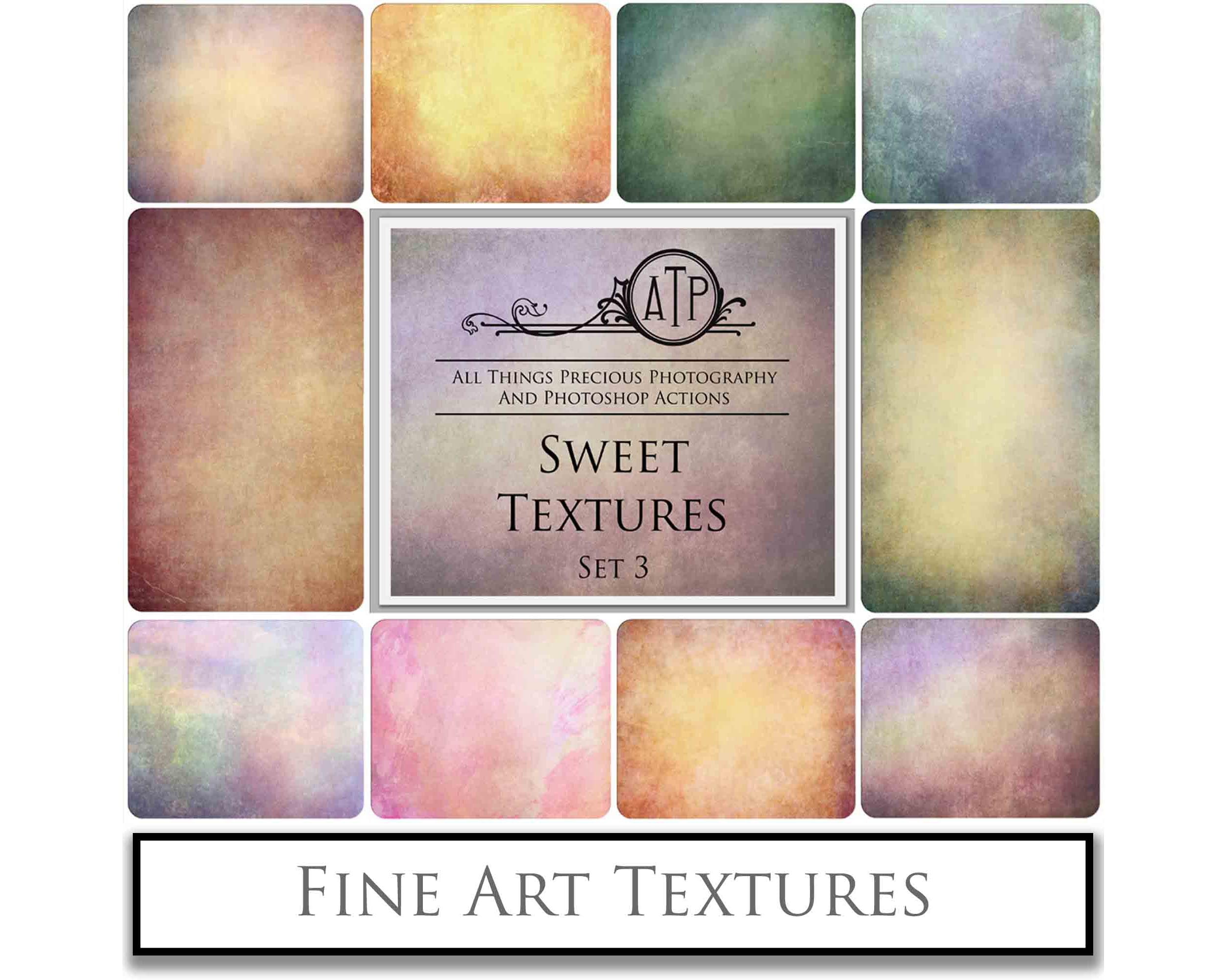 Sweet Textures. Fine art texture for photographers, digital editing. Photo Overlays. Antique, Vintage, Grunge, Light, Aged Bundle. Textured printable Canvas, Colour, black and white, Bundle. High resolution, 300dpi Graphic Assets for photography, digital scrapbooking and design. By ATP Textures