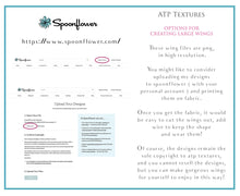 Load image into Gallery viewer, Printable Fairy Wings. For Art Dolls, Adults, Kids. High resolution, png files. This is a digital product. Print and cut Pattern template. Paper craft. Create fairy wing earrings or crown jewelry from these designs. Cosplay Costume Crafts. Commercial licence is available. Halloween. Fairycore.
