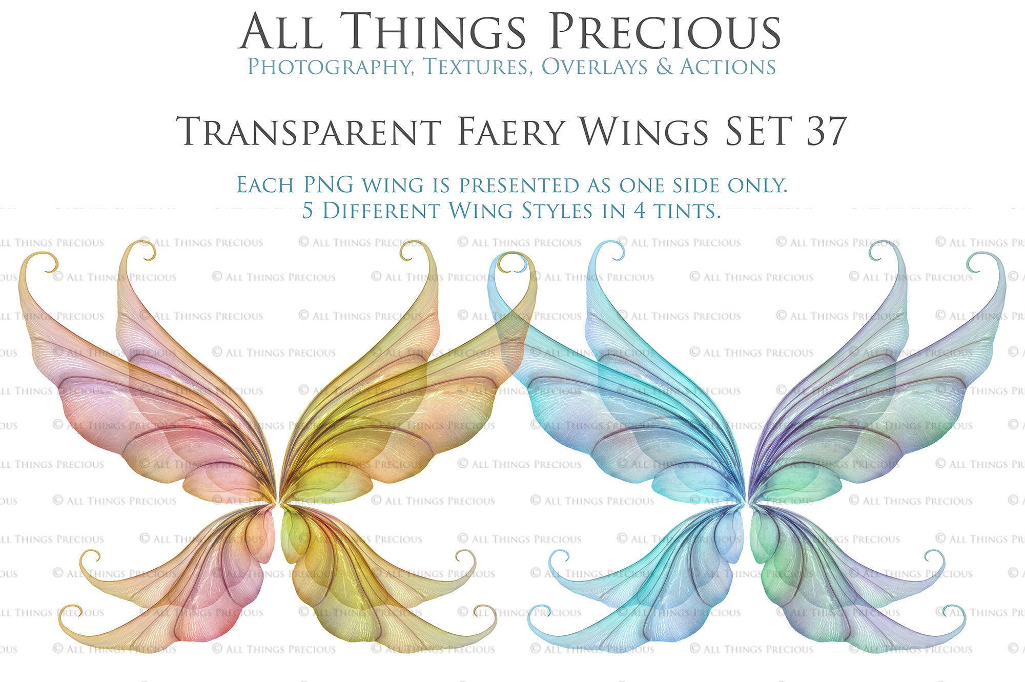 Digital Fairy Wings Overlays clipart. Png transparent see through files for photoshop. Butterfly Angel, Color, Print Photography editing. High resolution, 300dpi. Printable, Photography Graphic design assets, add on stock resources. Magical Scrapbooking design. Faery Photographer edit. Colorful Big Bundle. ATP Textures