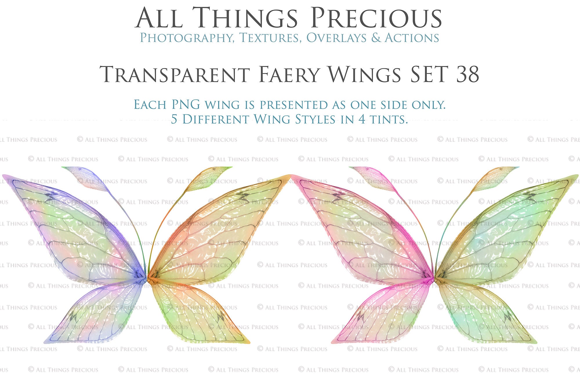 Digital Fairy Wings Overlays clipart. Png transparent see through files for photoshop. Butterfly Angel, Color, Print Photography editing. High resolution, 300dpi. Printable, Photography Graphic design assets, add on stock resources. Magical Scrapbooking design. Faery Photographer edit. Colorful Big Bundle. ATP Textures