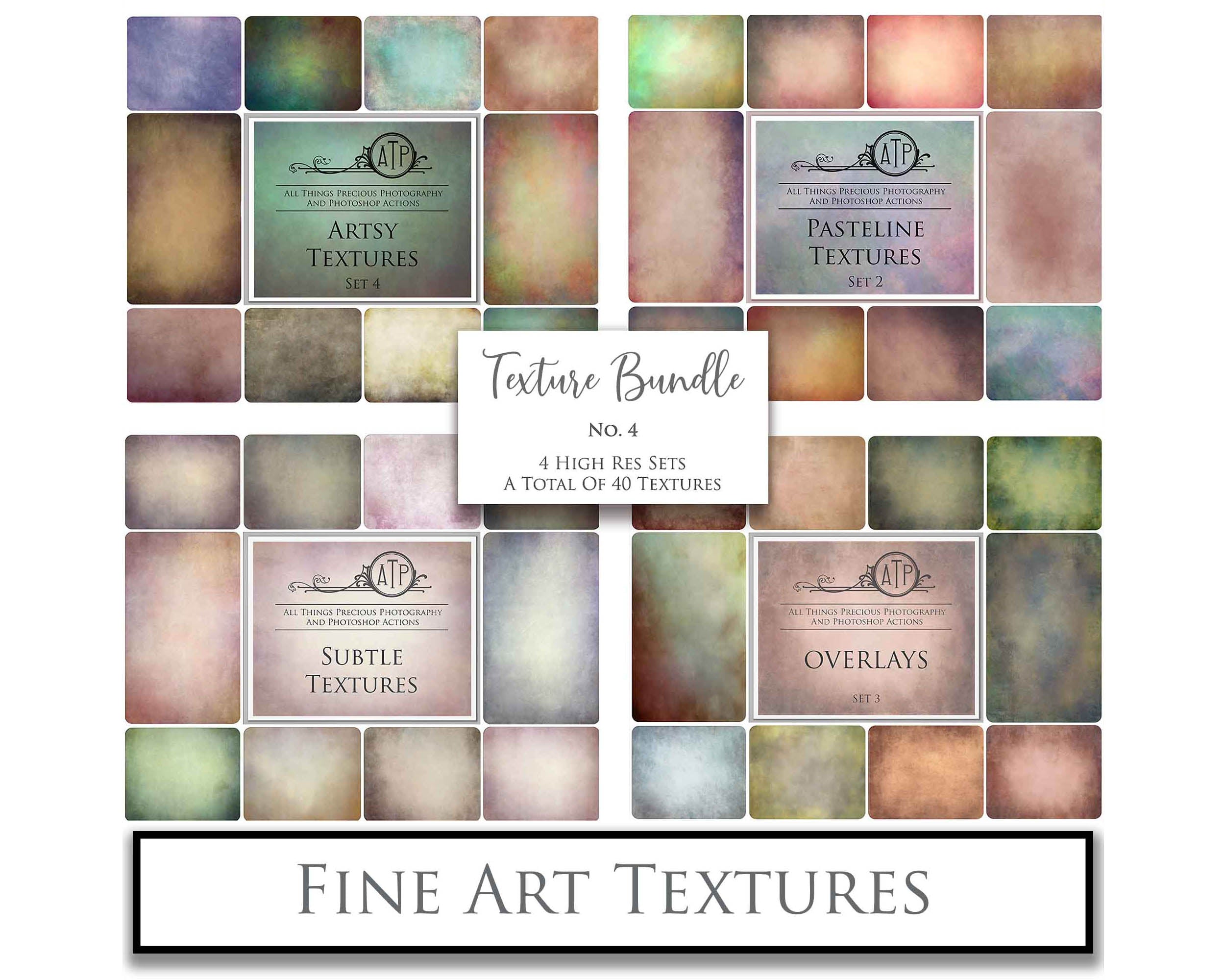 40 High resolution Textures for Photographers, Photoshop, Digital art and Creatives. Digital photography edits, Photoshop. Scratch, Fine Art Antique, Vintage, Grunge, Light, Dark Bundle. Textured printable Canvas, Colour, Monochrome, Bundle. Graphic Assets for photography, digital scrapbooking and design. ATP Textures