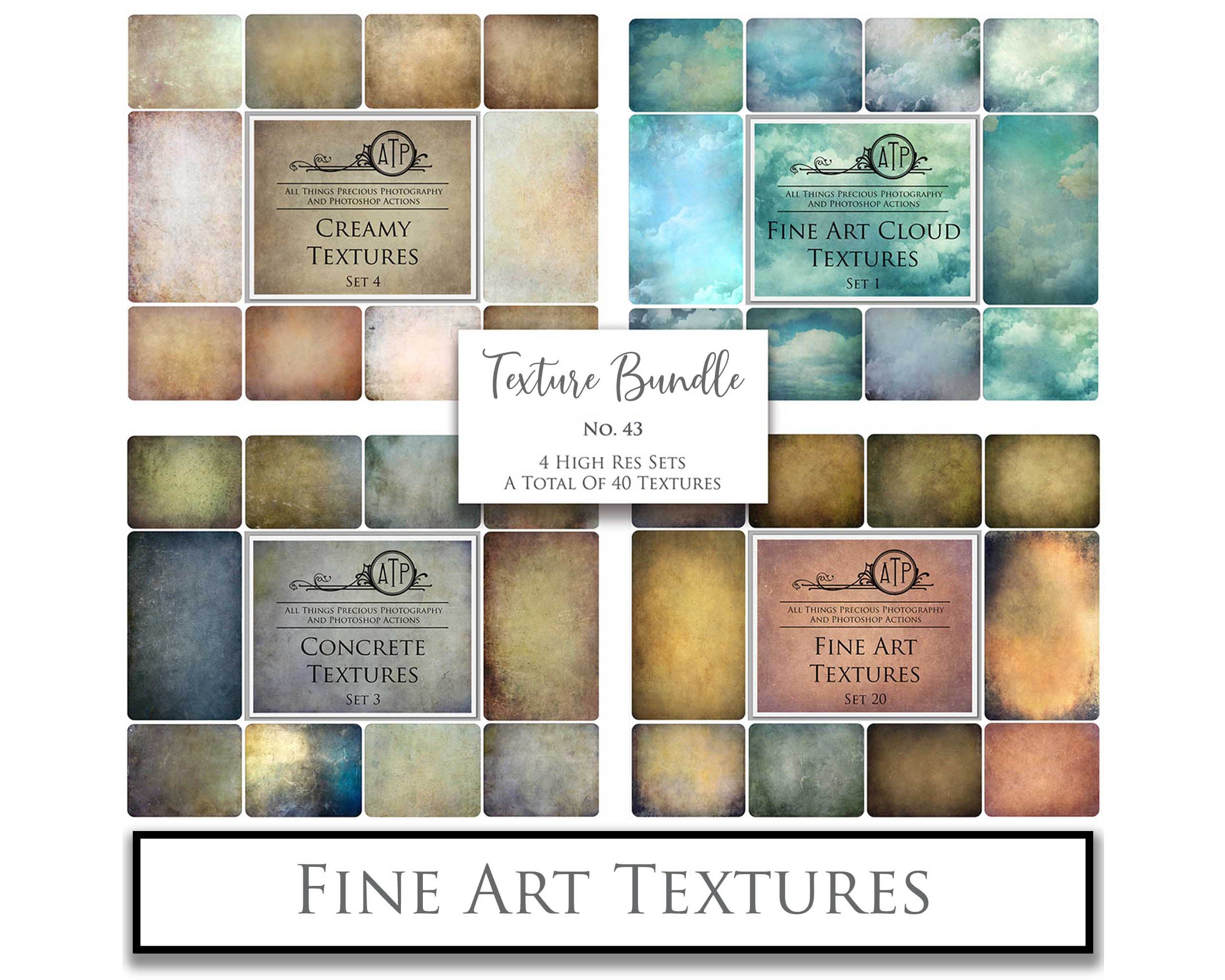 40 High resolution Textures for Photographers, Photoshop, Digital art and Creatives. Digital photography edits, Photoshop. Scratch, Fine Art Antique, Vintage, Grunge, Light, Dark Bundle. Textured printable Canvas, Colour, Monochrome, Bundle. Graphic Assets for photography, digital scrapbooking and design. ATP Textures