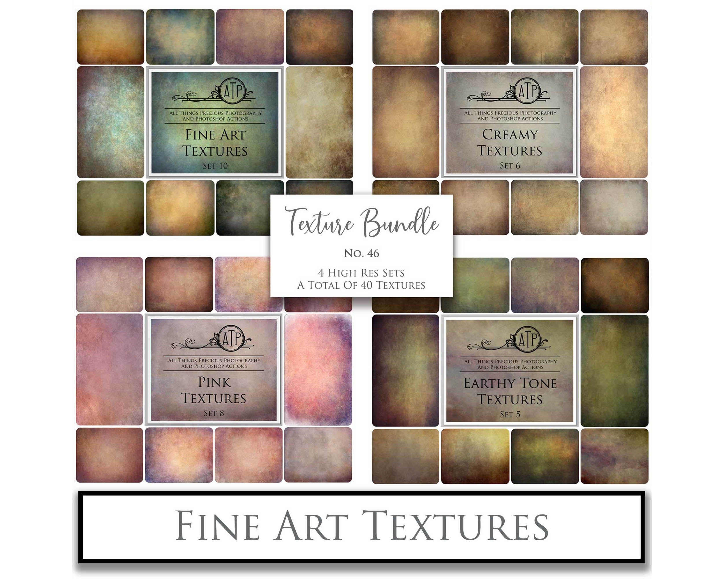 40 High resolution Textures for Photographers, Photoshop, Digital art and Creatives. Digital photography edits, Photoshop. Scratch, Fine Art Antique, Vintage, Grunge, Light, Dark Bundle. Textured printable Canvas, Colour, Monochrome, Bundle. Graphic Assets for photography, digital scrapbooking and design. ATP Textures