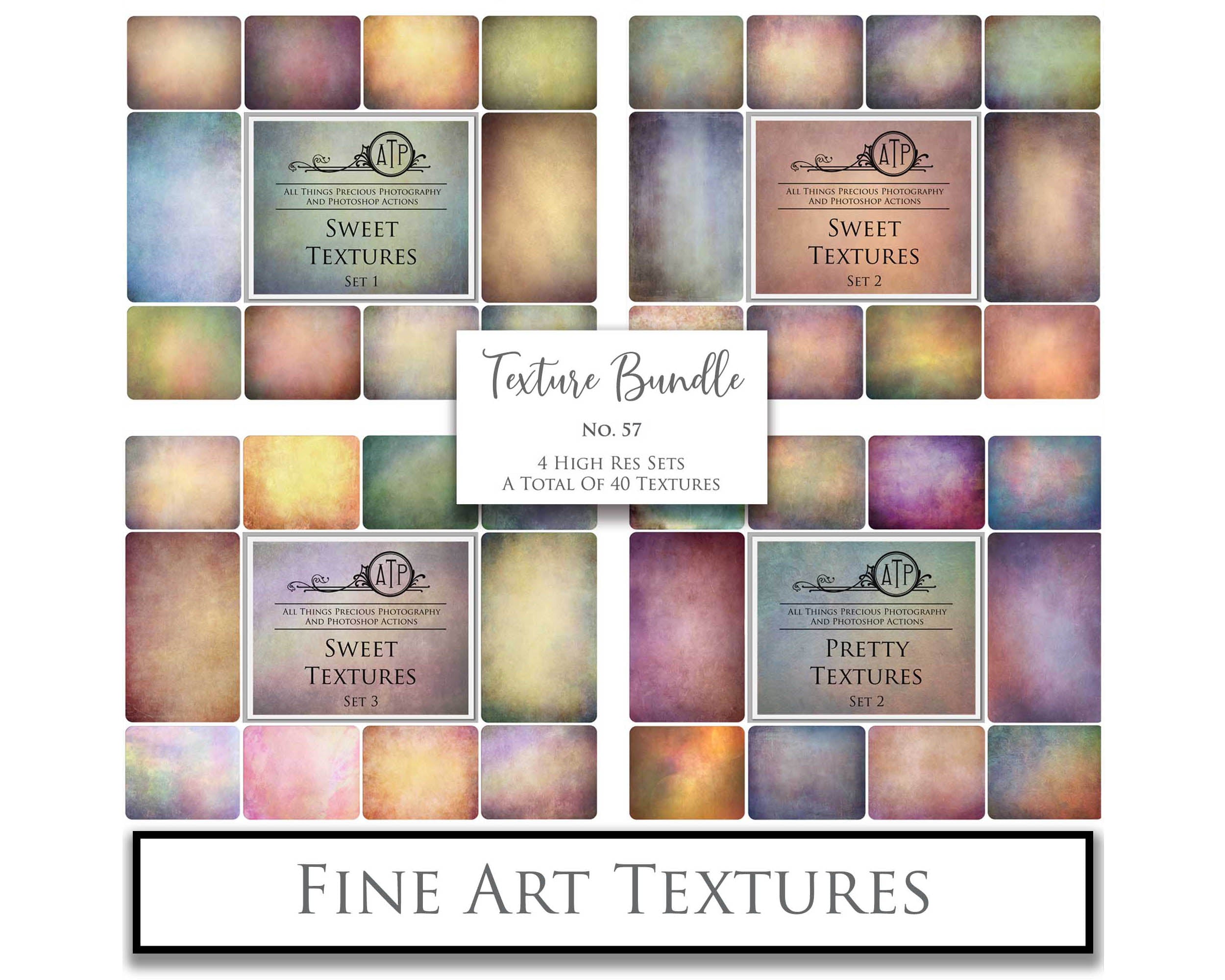 40 High resolution Textures for Photographers, Photoshop, Digital art and Creatives. Digital photography edits, Photoshop. Scratch, Fine Art Antique, Vintage, Grunge, Light, Dark Bundle. Textured printable Canvas, Colour, Monochrome, Bundle. Graphic Assets for photography, digital scrapbooking and design. ATP Textures