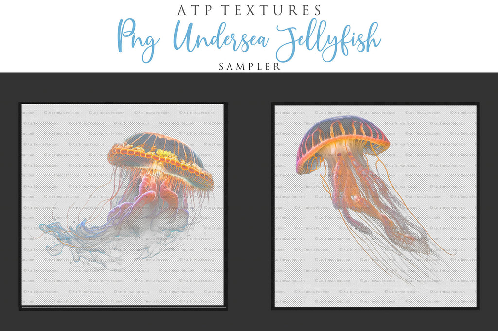 Png Overlays for photographer and digital artists. Jellyfish Overlays, Bubble Overlays, fine art photo overlays by ATP textures. High resolution, 300dpi.