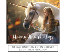 Load image into Gallery viewer, UNICORN HORN Digital Overlays
