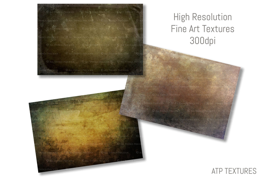 10 Fine Art TEXTURES - VINTAGE Set 12