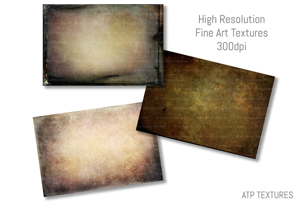 10 Fine Art TEXTURES - VINTAGE Set 14