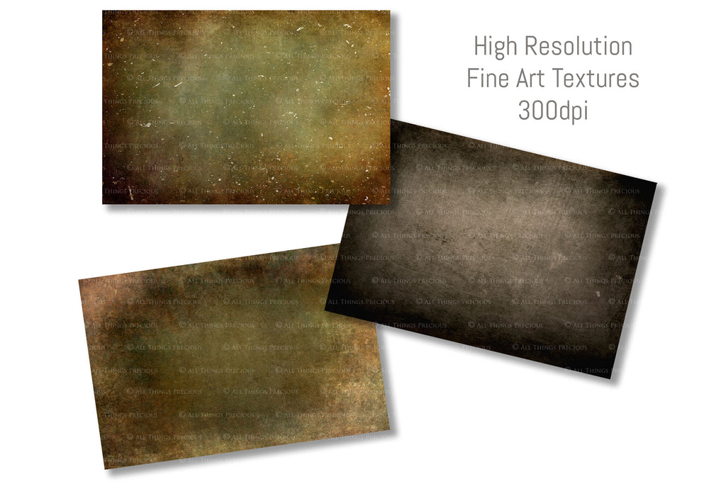 10 Fine Art TEXTURES - VINTAGE Set 6