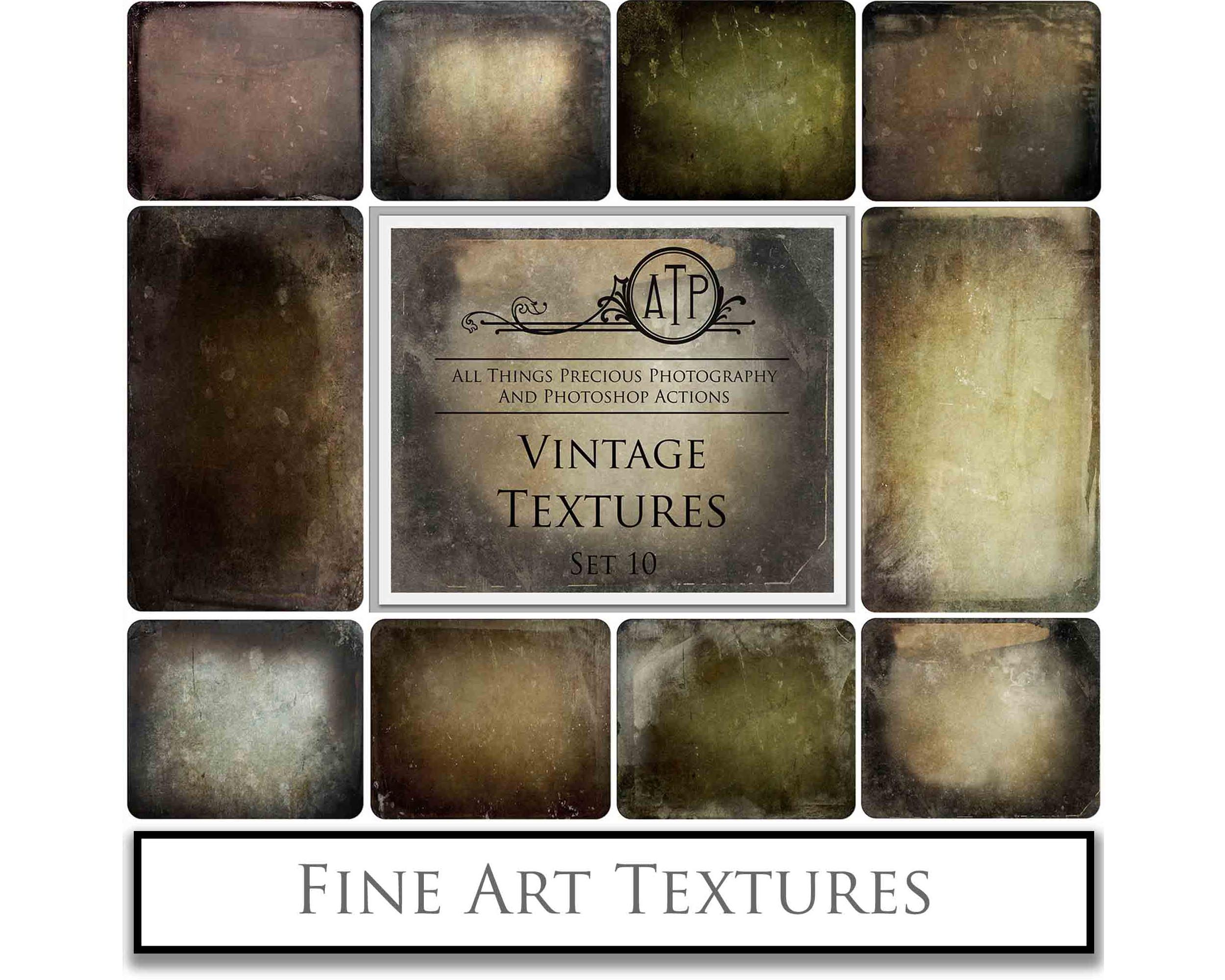 Vintage aged textures. Sweet Textures. Fine art texture for photographers, digital editing. Photo Overlays. Antique, Old World, Grunge, Light, Bundle. Textured printable Canvas, Colour, black and white, Bundle. High resolution, 300dpi Graphic Assets for photography, digital scrapbooking and design. By ATP Textures