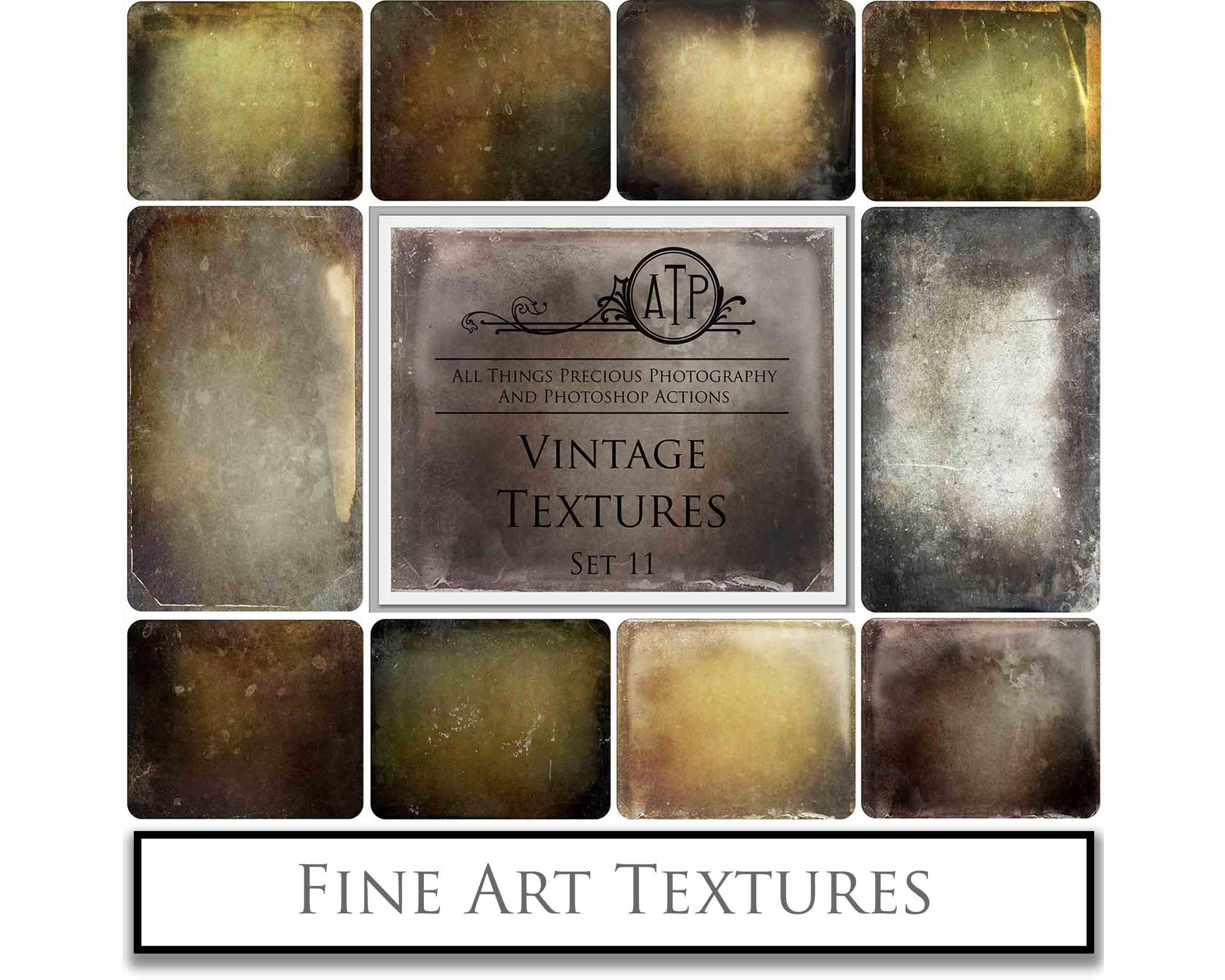 Vintage aged textures. Sweet Textures. Fine art texture for photographers, digital editing. Photo Overlays. Antique, Old World, Grunge, Light, Bundle. Textured printable Canvas, Colour, black and white, Bundle. High resolution, 300dpi Graphic Assets for photography, digital scrapbooking and design. By ATP Textures