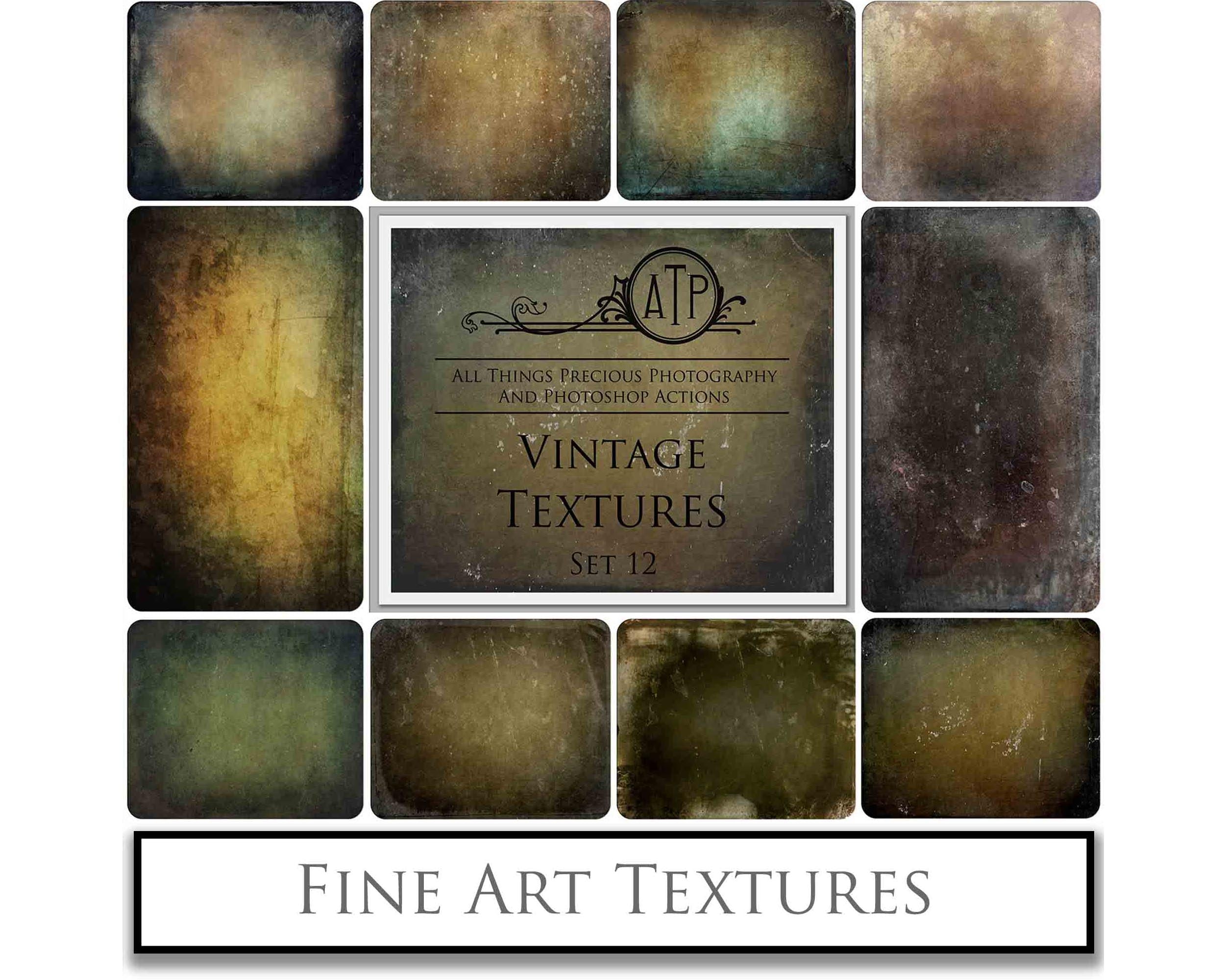 Vintage aged textures. Sweet Textures. Fine art texture for photographers, digital editing. Photo Overlays. Antique, Old World, Grunge, Light, Bundle. Textured printable Canvas, Colour, black and white, Bundle. High resolution, 300dpi Graphic Assets for photography, digital scrapbooking and design. By ATP Textures