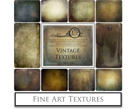 Vintage aged textures. Sweet Textures. Fine art texture for photographers, digital editing. Photo Overlays. Antique, Old World, Grunge, Light, Bundle. Textured printable Canvas, Colour, black and white, Bundle. High resolution, 300dpi Graphic Assets for photography, digital scrapbooking and design. By ATP Textures