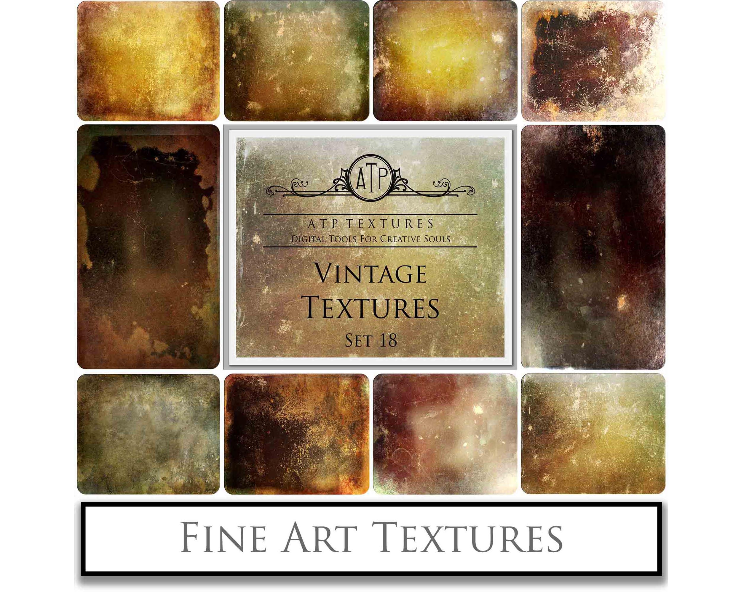 Vintage aged textures. Sweet Textures. Fine art texture for photographers, digital editing. Photo Overlays. Antique, Old World, Grunge, Light, Bundle. Textured printable Canvas, Colour, black and white, Bundle. High resolution, 300dpi Graphic Assets for photography, digital scrapbooking and design. By ATP Textures