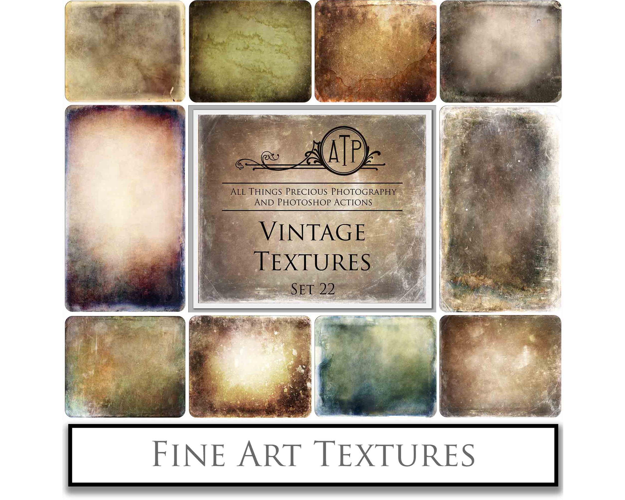 Vintage aged textures. Sweet Textures. Fine art texture for photographers, digital editing. Photo Overlays. Antique, Old World, Grunge, Light, Bundle. Textured printable Canvas, Colour, black and white, Bundle. High resolution, 300dpi Graphic Assets for photography, digital scrapbooking and design. By ATP Textures
