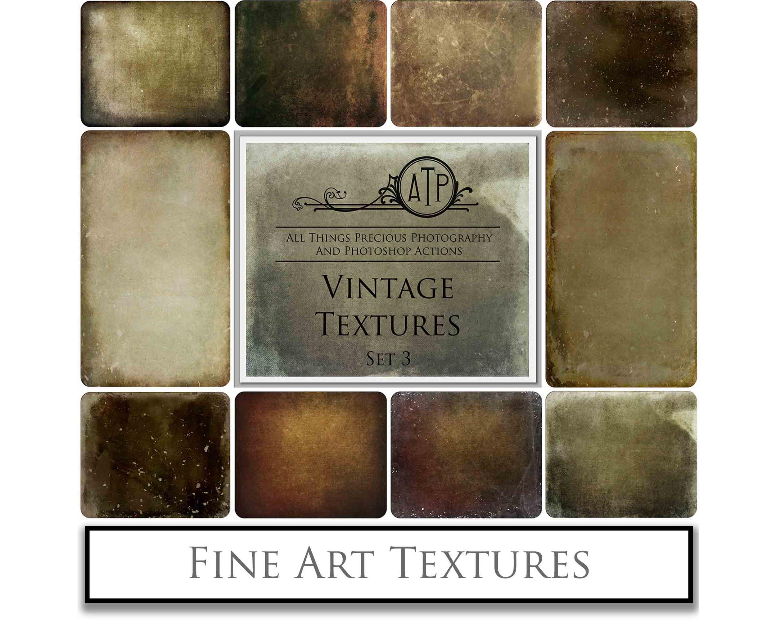 Vintage aged textures. Sweet Textures. Fine art texture for photographers, digital editing. Photo Overlays. Antique, Old World, Grunge, Light, Bundle. Textured printable Canvas, Colour, black and white, Bundle. High resolution, 300dpi Graphic Assets for photography, digital scrapbooking and design. By ATP Textures