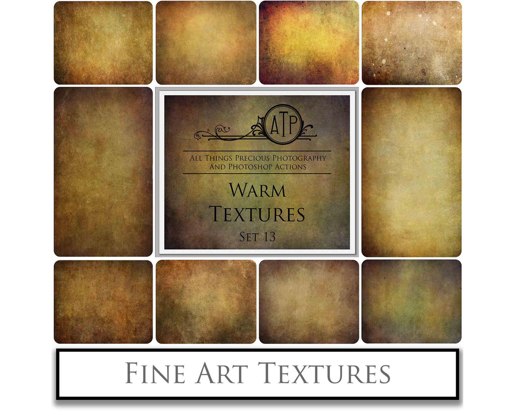 Warm Tinted Textures. Fine art texture for photographers, digital editing. Photo Overlays. Antique, Old World, Grunge, Light, Bundle. Textured printable Canvas, Colour, black and white, Bundle. High resolution, 300dpi Graphic Assets for photography, digital scrapbooking and design. By ATP Textures