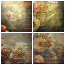 Load image into Gallery viewer, WHIMSICAL FLORAL Digital Papers Set 2
