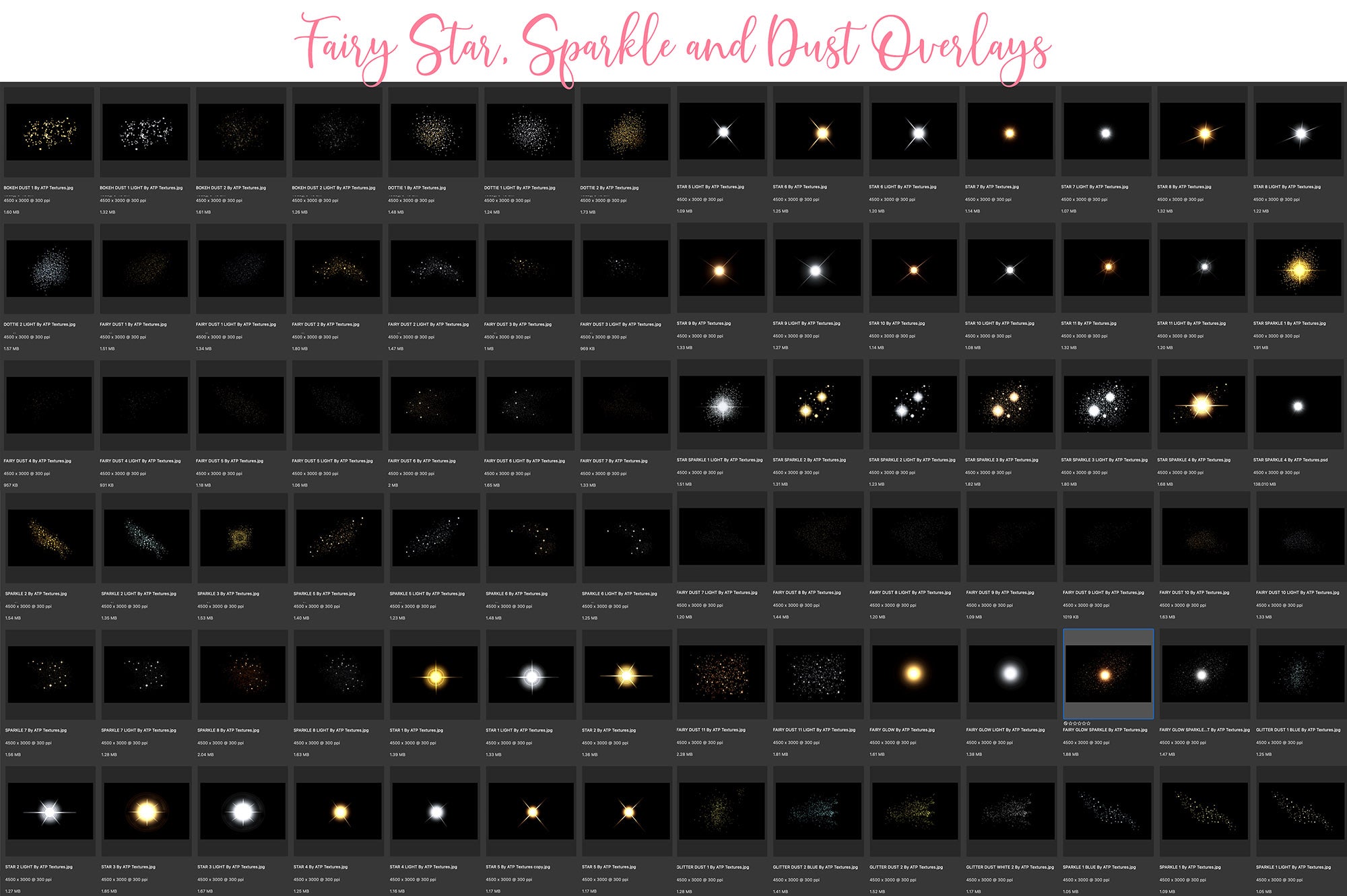 Png overlays for fine art photography and magical edits.  Png Magical Overlays, Fairy dust, Fairy Sparkles, sparkle overlay, photo overlays by ATP textures.