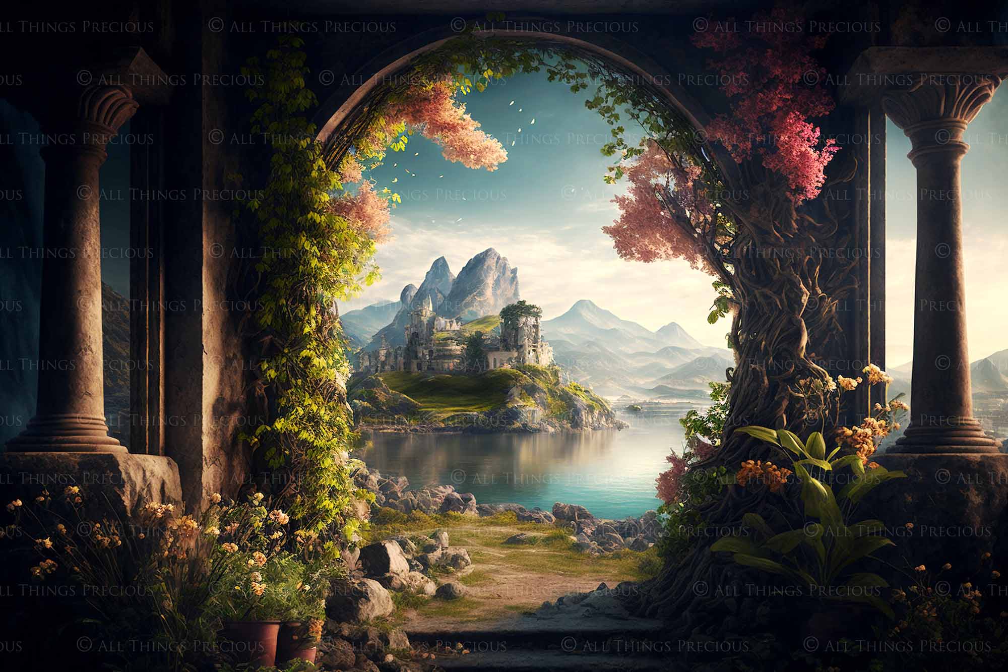 AI Digital - 24 MASTERS LANDSCAPE BACKGROUNDS - Set 1