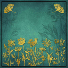 Load image into Gallery viewer, COCHIN FLORAL - AQUA - Digital Papers
