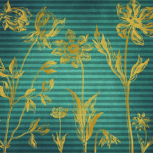 Load image into Gallery viewer, COCHIN FLORAL - AQUA - Digital Papers

