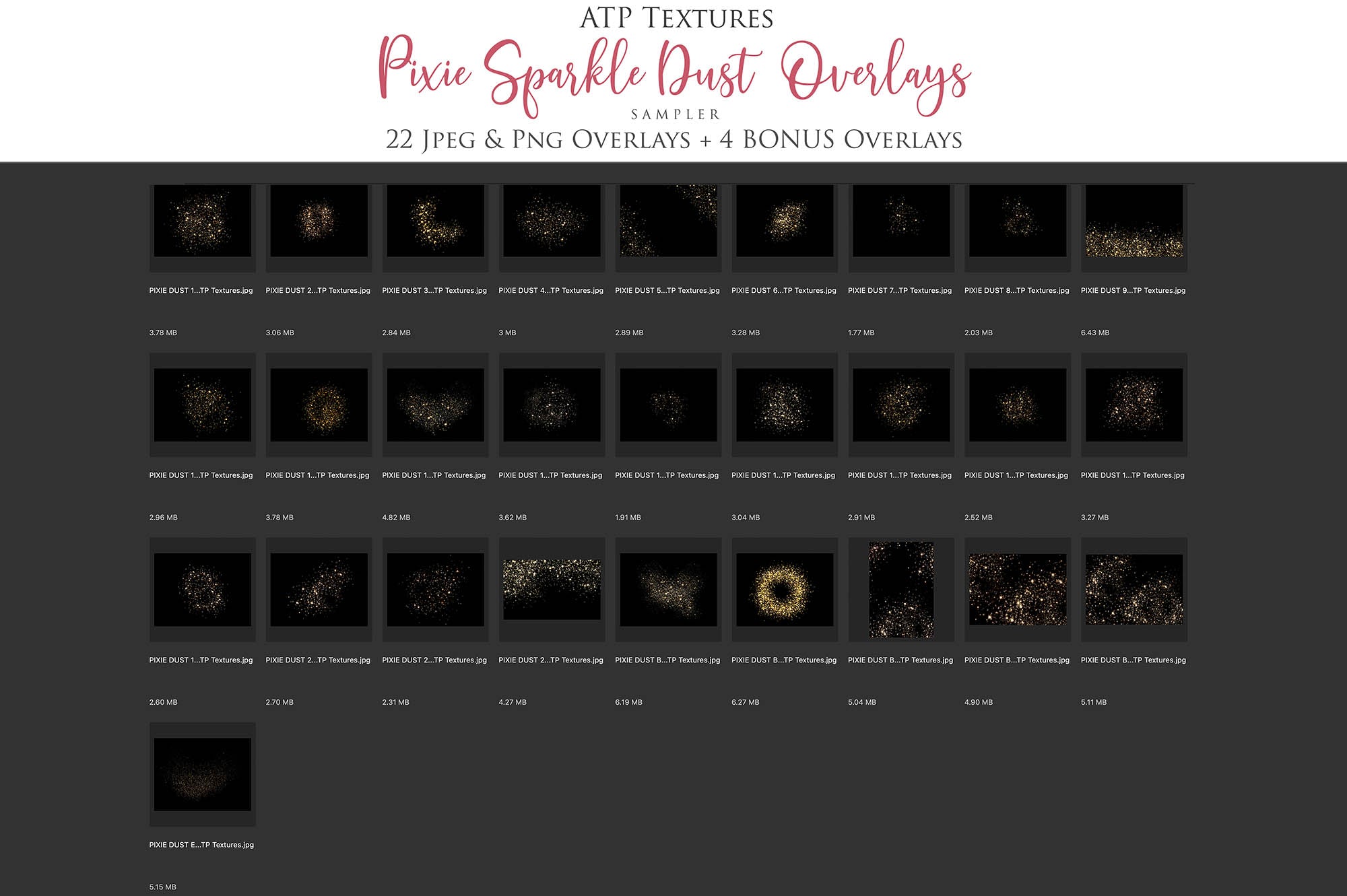 Pixie dust and glows add to photography. Fine Art Overlays for Photographers, Digital Art and Scrapbooking. Photoshop. Fine art realistic. Printable graphic assets. In high resolution, perfect for your next edit or project! Png colourful sparkles. Sublimation art. ATP Textures