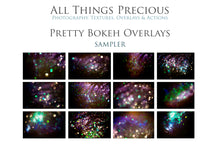 Load image into Gallery viewer, 24 PRETTY BOKEH Digital Overlays
