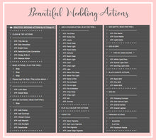 Load image into Gallery viewer, BEAUTIFUL WEDDING Photoshop Actions
