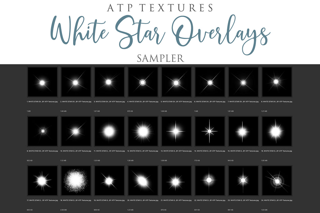 WHITE STAR Digital Overlays