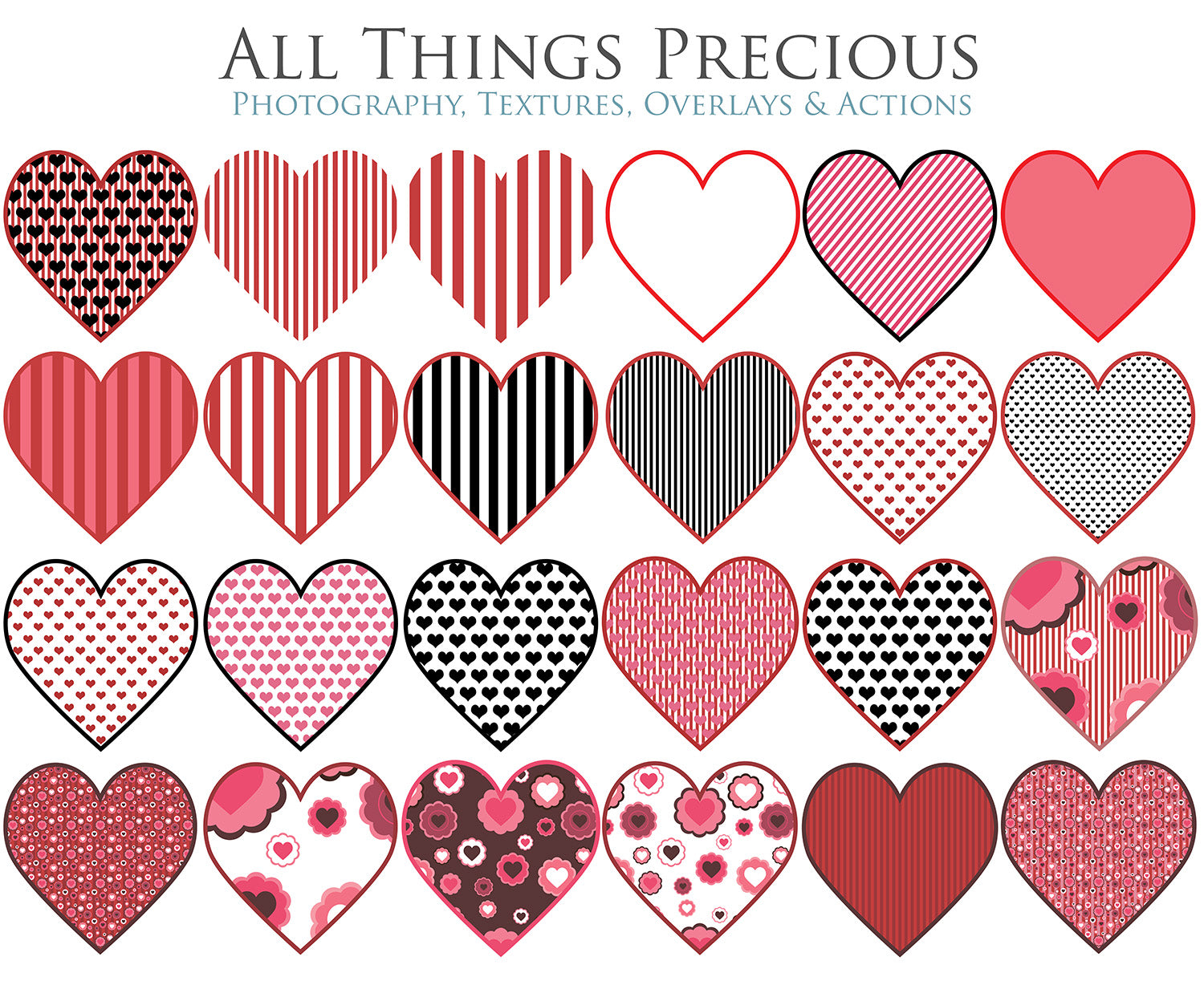 SWEET HEARTS - Clipart FREE DOWNLOAD