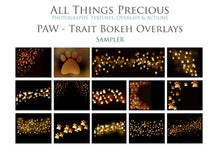 Load image into Gallery viewer, Overlays for photographers, Photoshop editing, digital art, pet photography, pet overlays, dog, paw prints clipart, high resolution by ATP Textures.
