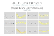 Load image into Gallery viewer, STRING LIGHTS - FESTOON - Digital Overlays
