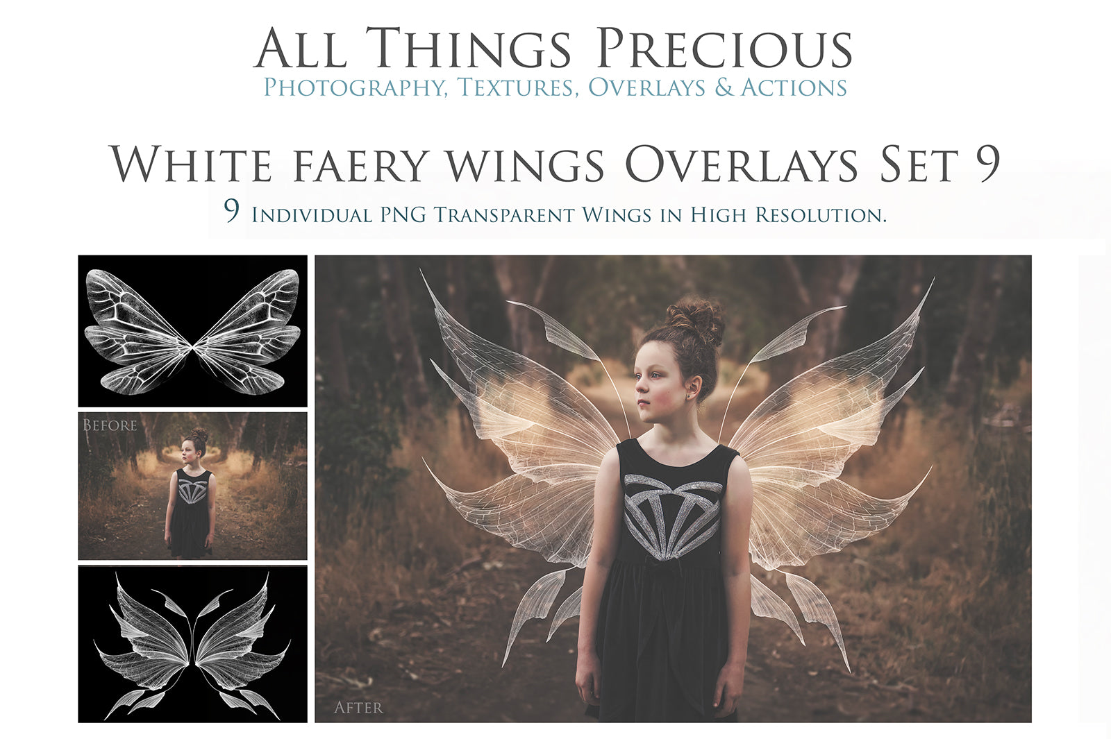 Digital Faery Wing Overlays. Png overlays for photoshop. Photography editing. High resolution, 300dpi fairy wings. Overlays for photography. Digital stock and resources. Graphic design. Fairy Photos. Colourful Fairy wings. Faerie Wings. ATP Textures. Overlays. Actions, Textures, Photo Resources, Photoshop. 