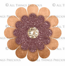 Load image into Gallery viewer, FLOWERS &amp; BUTTERFLY BLING Set 2 - Clipart FREE DOWNLOAD
