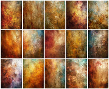 Load image into Gallery viewer, 15 Painterly Textures - RUST - Set 3
