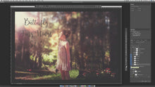 Load and play video in Gallery viewer, BUNDLE - 82 BUTTERFLY FAIRY WING OVERLAYS - Set 7
